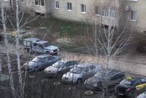 В Пензенской области людей испугала машина полиции с громкоговорителем