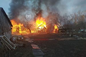 В Пензе в Арбекове произошел пожар. Видео