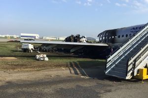 СК РФ опубликовал видео катастрофы самолета «Москва – Мурманск»