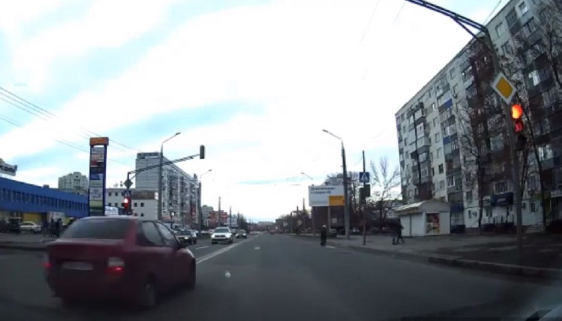 В Пензе на видео попал очередной автохам