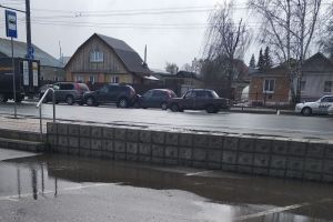 В пензенской Терновке три машины угодили в ДТП