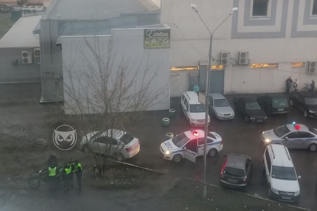 В Пензе поймали мотоциклиста, который уезжал от патрульных машин