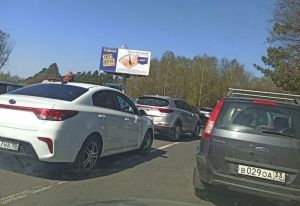Пензенцы предупреждают об «очень жесткой» пробке на Ахунском переезде
