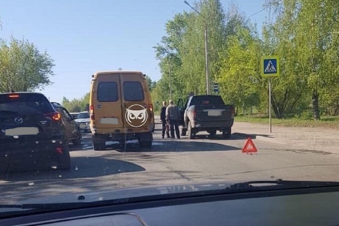 На Севере в Пензе пикап угодил в ДТП