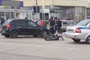 В Кузнецке сбили мотоциклиста