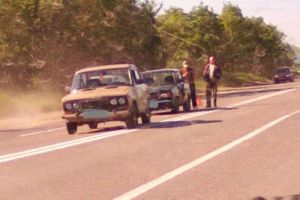 В пензенской Терновке столкнулись две отечественные легковушки