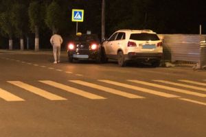 Ночью на Южной поляне в Пензе «Яндекс.Такси» протаранило иномарку
