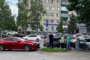 Три автомобиля устроили ДТП в центре Пензы