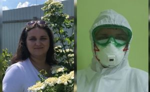 Опубликованы фото пензенских медсестер в защитных масках и без них