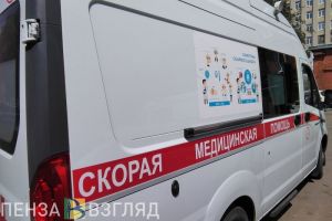 В Пензенской области врезавшегося в забор квадроциклиста увезла «скорая»