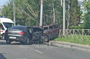 Пензячка рассказала об аварии на проспекте Победы, где пострадали ее дети
