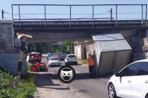 Пензенский мост оставил без кузова грузовую «ГАЗель»