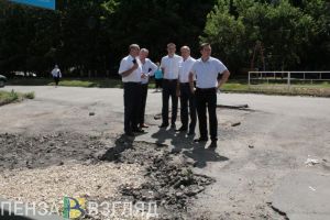 Дорожный ремонт в Пензе. Все хорошо, но есть ложка дегтя