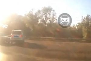 На видео попал момент ДТП на окраине Пензы