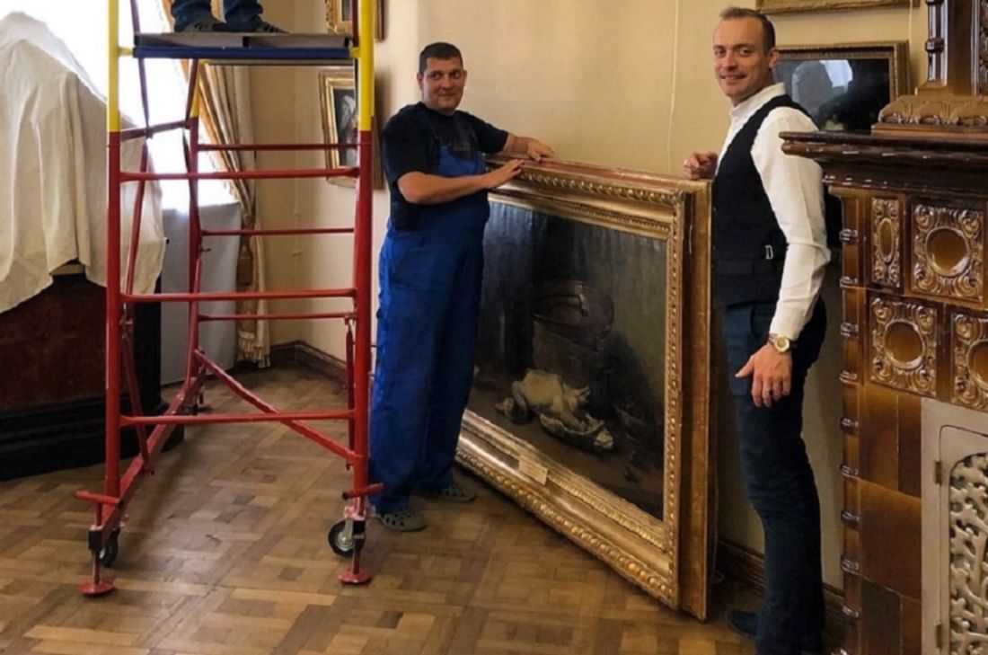 В Пензе на реставрацию «Натюрморта с гусем» понадобится полгода