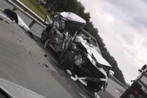 Появилось видео с последствиями страшного ДТП на трассе в Пензенской области