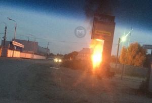 В Ухтинке под Пензой загорелся вагончик