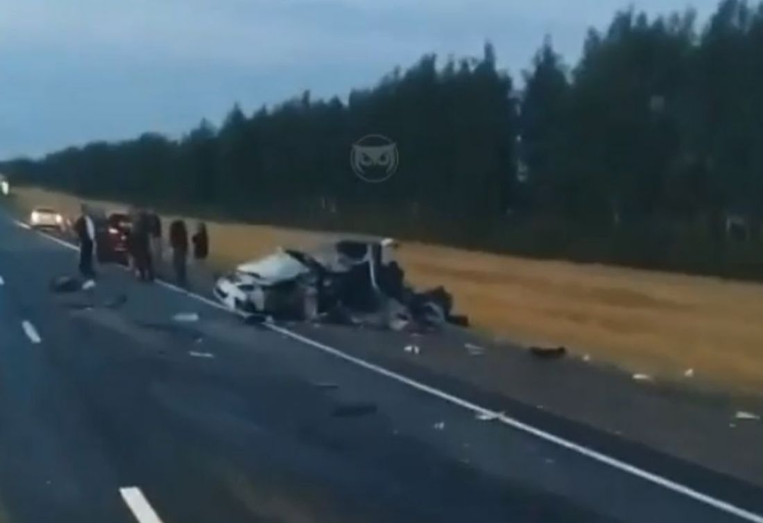 В Пензенской области произошла жуткая авария с фурой и легковым авто