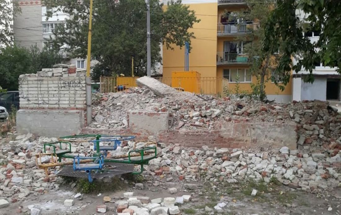 В Пензенской области боятся, что детей придавит остатками разрушенных стен