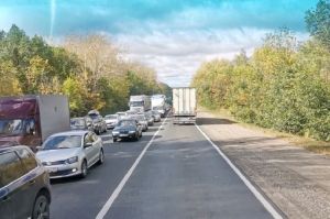 Автомобилисты сообщают об огромной пробке на окраине Пензы