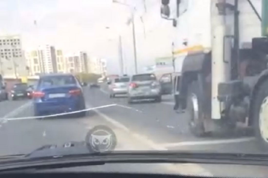 Последствия ДТП на трассе М-5 в Пензе попали на видео
