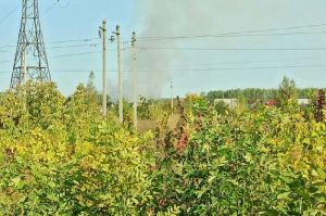 Пензенцы задыхаются от горящей городской свалки