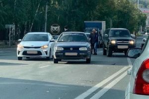 Утром в центре Пензы произошла тройная авария