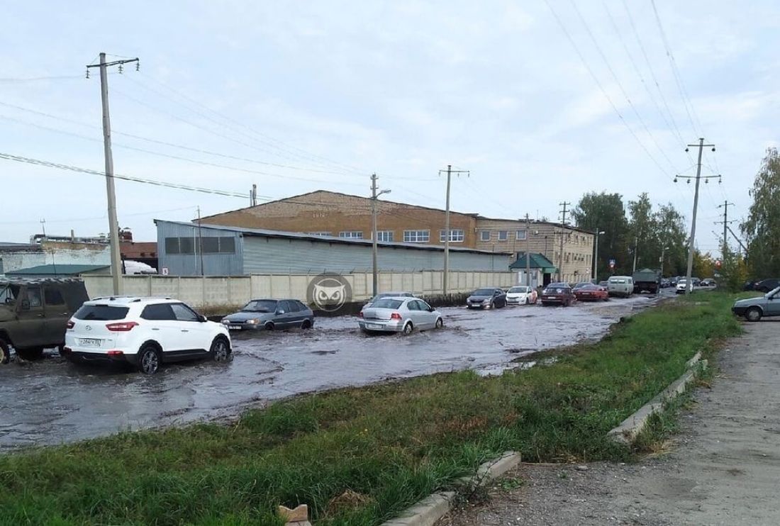 «Канал Рябова». В Пензе снова затопило многострадальную улицу