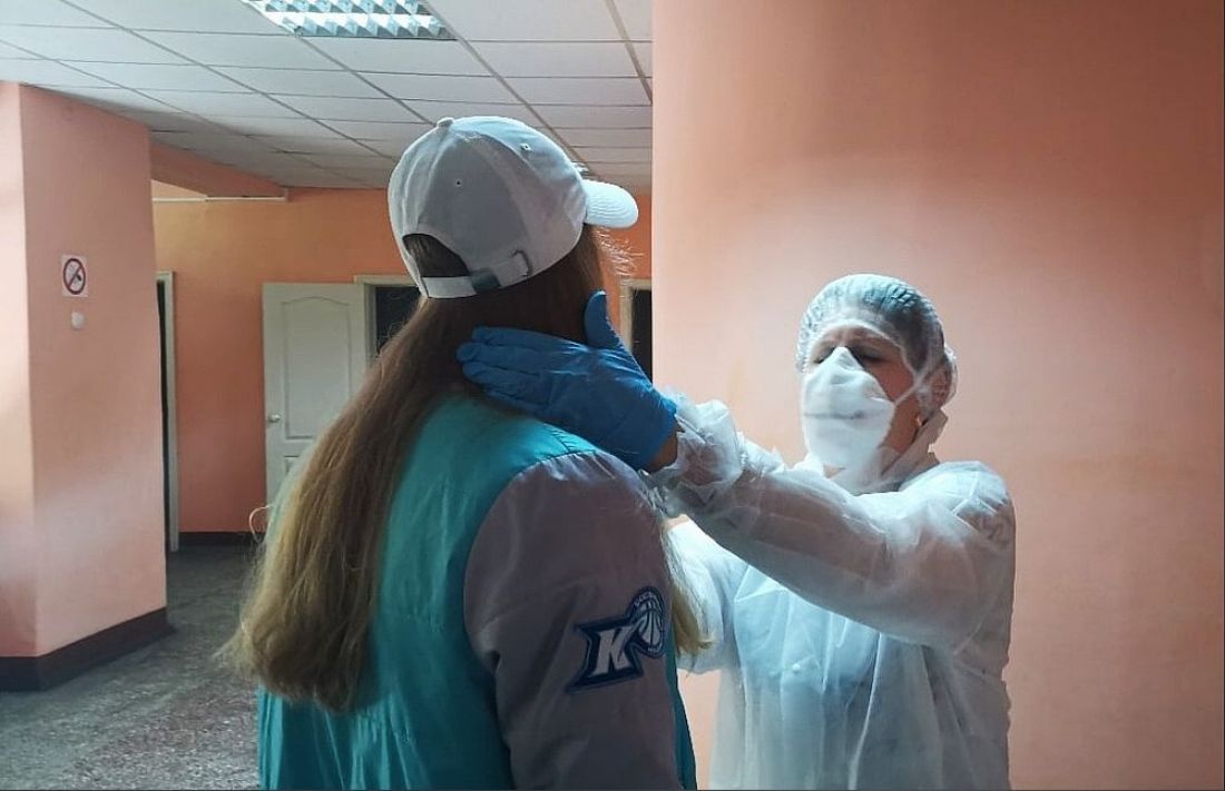 Пензенские баскетболистки вышли из двухнедельной изоляции