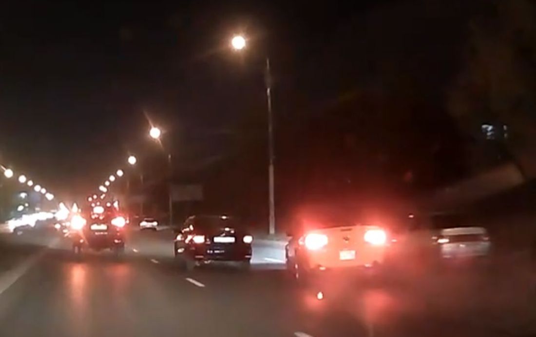 «Бесконтактное ДТП». В Пензе водителя серьезно помотало по дороге
