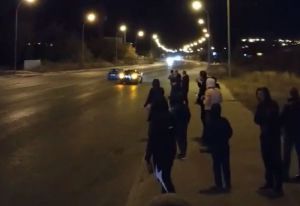 В Пензе на дороге общего пользования прошли ночные гонки. Видео