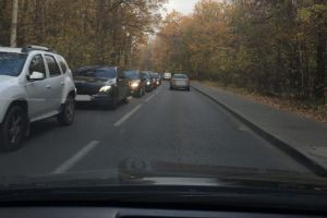 Пензенский водитель сообщает о дорожном коллапсе в городе
