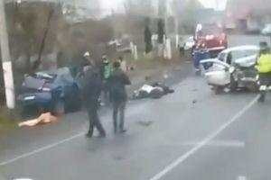Опубликовано жуткое видео с места смертельной аварии под Пензой