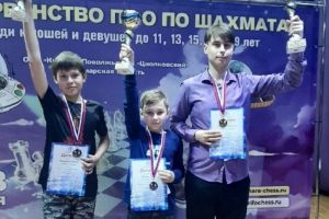 Юные пензенские шахматисты стали призерами окружных соревнований