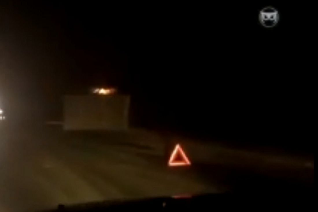 Очевидец снял на видео последствия ночного ДТП в Пензенской области