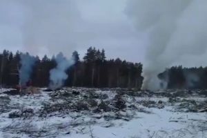 Жителей Заречного возмутили костры около города и дым над ним. Видео