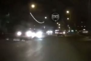 Момент жесткой аварии на улице Мира в Пензе попал на видео