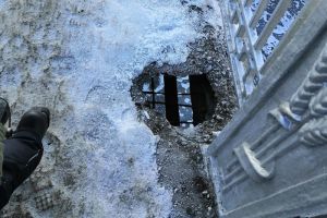 Жителя Пензы возмутило состояние моста, ведущего к острову Пески