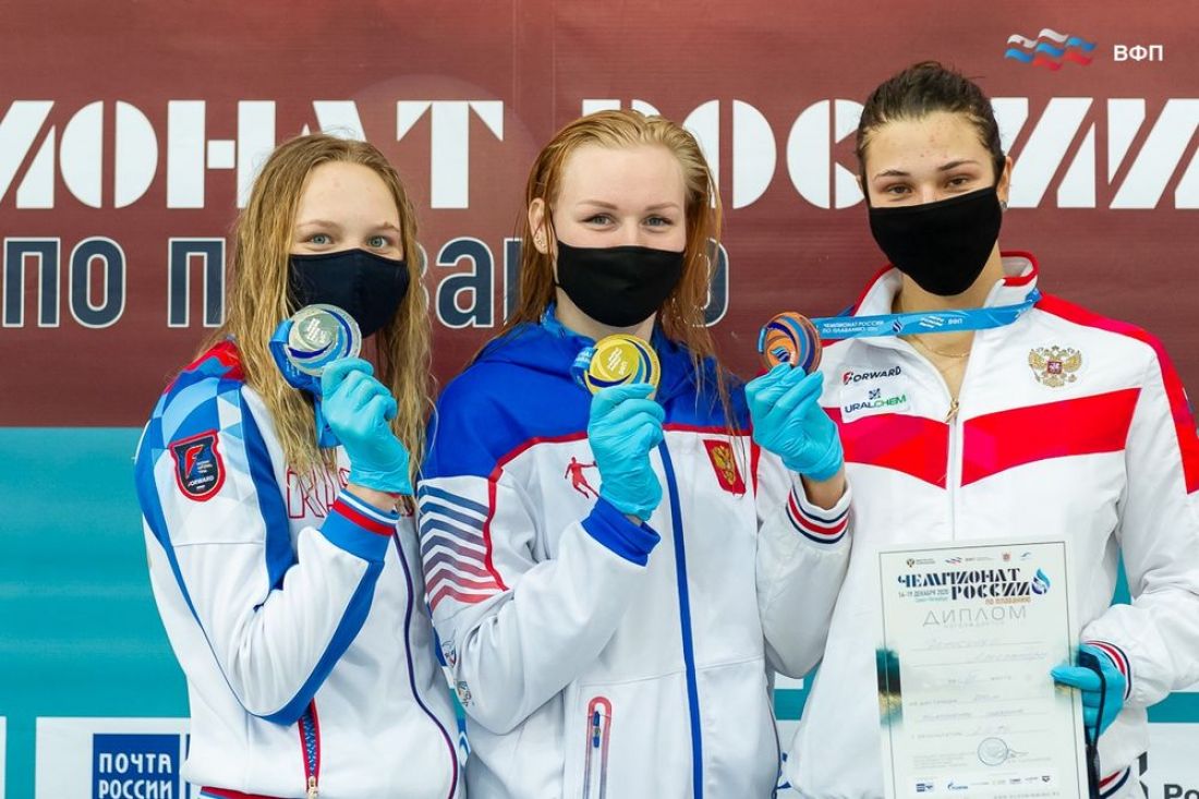 В Пензе подсчитали медали местных пловцов на чемпионате России