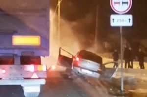 Очевидцы сообщают о жутком ДТП под Кузнецком. Видео