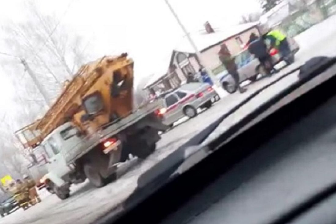 К месту ДТП в Городище Пензенской области прибыли экстренные службы