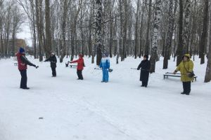 Жители Каменки в рамках районного фестиваля преодолели 3-километровую дистанцию
