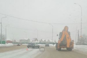 На том же месте. На улице Окружной в Пензе снова произошла авария