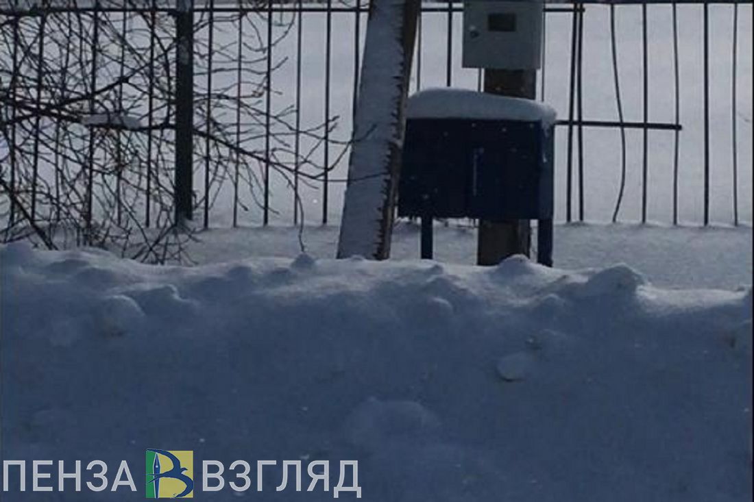Жители села Лермонтово не могут сходить за почтой из-за снега