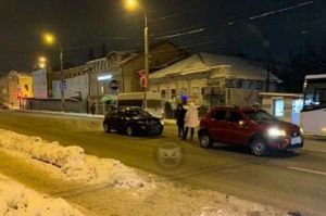 В центре Пензы две машины попали в ДТП