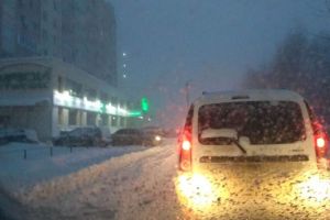 В Пензе начался обещанный снежный «апокалипсис». Фото