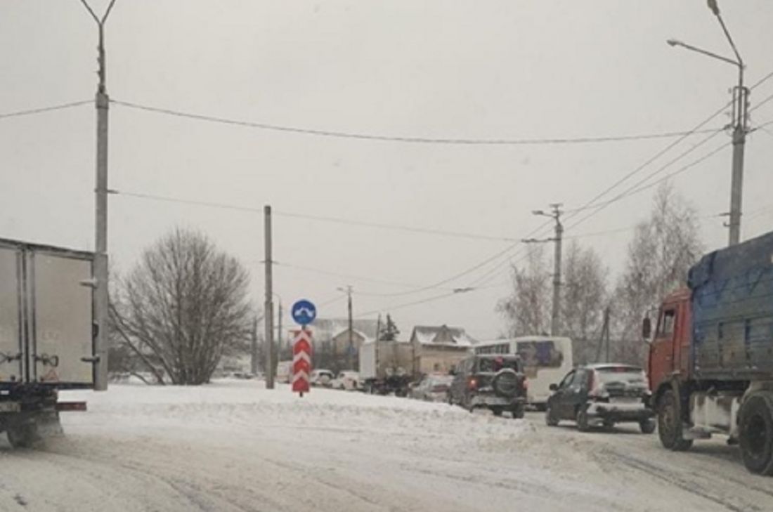 Пензенцы сообщают об огромных пробках в разных районах города