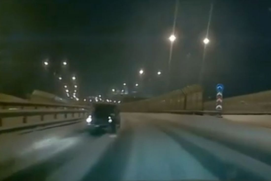 В Пензе на видео попала авария, случившаяся из-за мчавшегося по встречке автомобиля