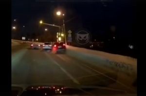 Момент ДТП на ул. 40 лет Октября в Пензе попал на видео