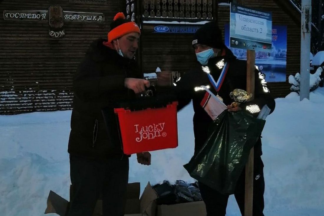 Пензенские рыбаки стали чемпионами России по ловле на блесну со льда